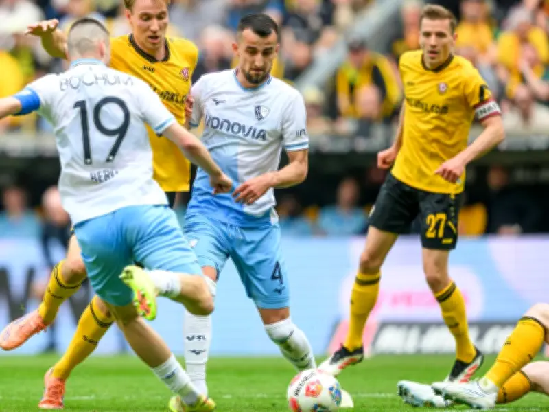 Dynamo Dresden festigt Klassenerhalt nach souveränem Sieg gegen Bochum