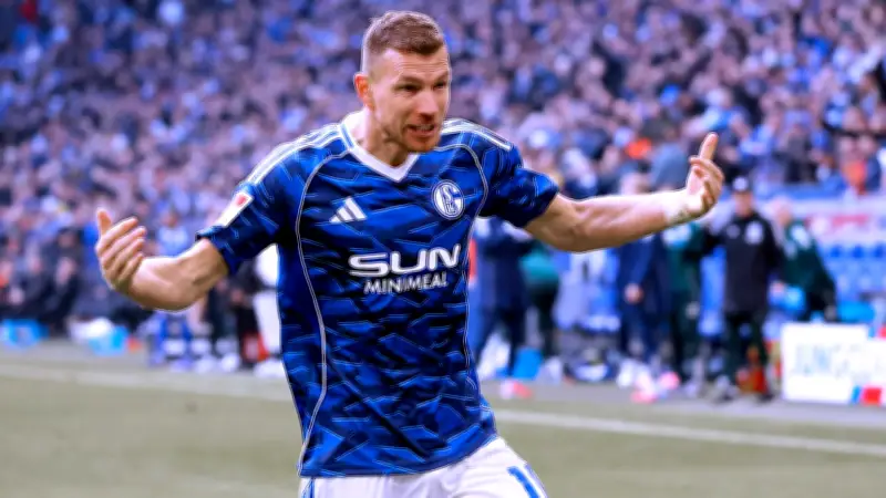 Edin Džekos Comeback-Plan: Schalke 04 setzt auf den Routinier für den Aufstieg