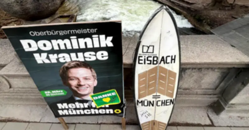 Eisbach-Auferstehung: Welle kehrt zurück – Surfer appellieren an OB Krause