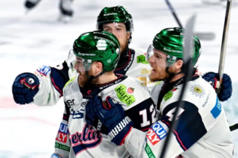 Eisbären Berlin vor Titelverteidigung: Nur noch ein Sieg fehlt