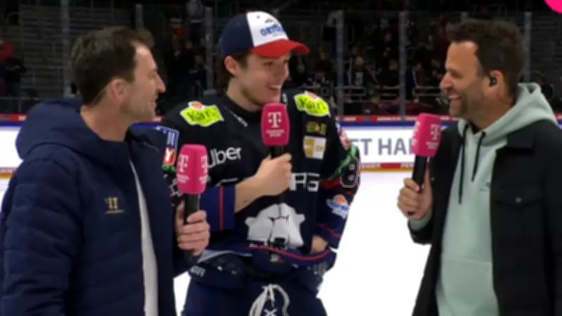 Eisbären-Verteidiger Moritz Kretzschmar erzielt ersten Doppelpack in DEL-Halbfinale