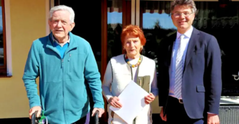 Eiserne Hochzeit in Törten: Brigitte und Hermann Klaue feiern 65 Ehejahre