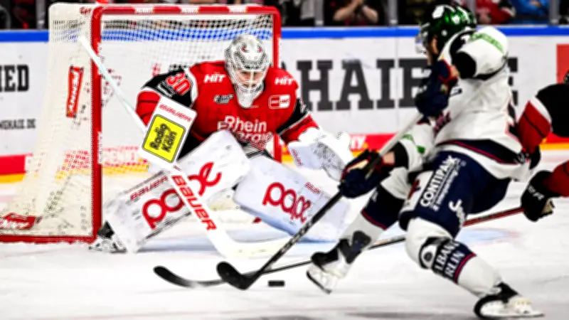 Eishockey-Drama: Köln gleicht Halbfinalserie gegen Berlin mit 4:3 nach Verlängerung aus