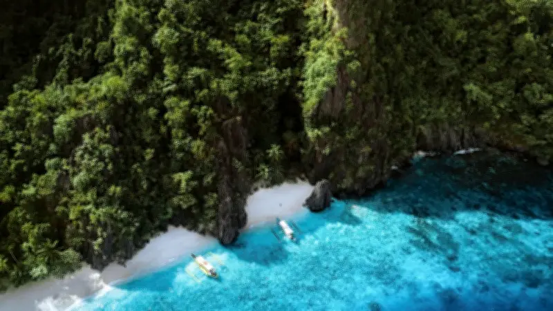 Entalula Beach auf Palawan ist offiziell der schönste Strand der Welt