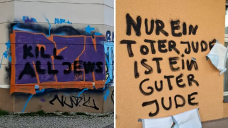 Erneut antisemitische Schmierereien in Berlin-Prenzlauer Berg entdeckt