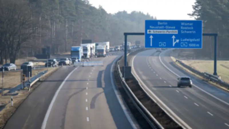 Erneute Vollsperrung der A24 zwischen Hagenow und Wöbbelin ab Mittwochmorgen