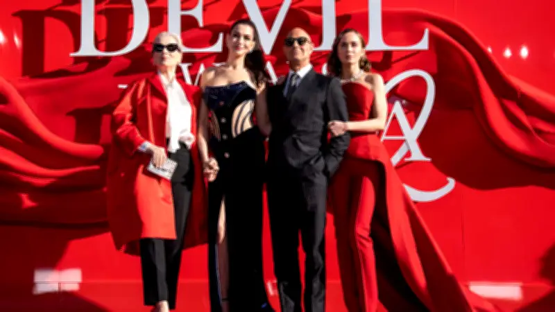 Europapremiere von „Der Teufel trägt Prada 2“: Filmstars glänzen auf Londoner Catwalk