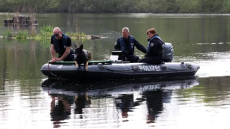 Ex-Polizist ermordet und in See versenkt? Großfahndung am Krupunder See