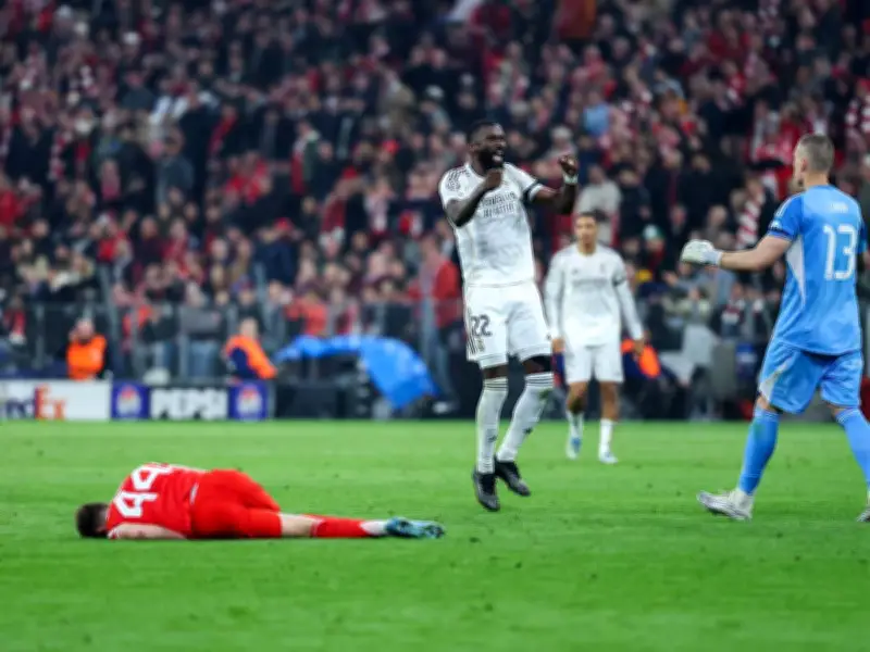 FC Bayern: Kontroverse um Mbappé-Tor nach Rüdiger-Check auf Stanisic