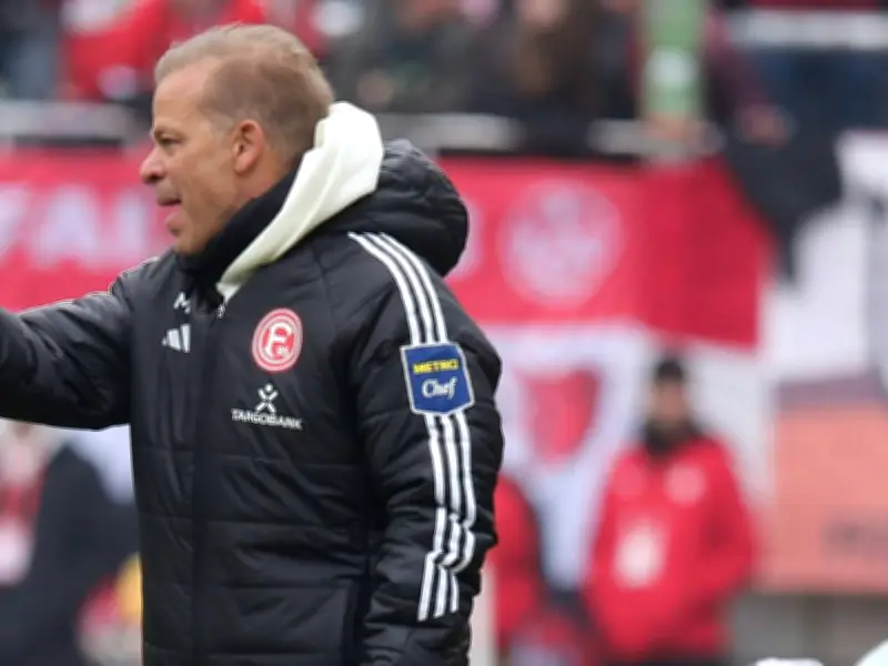 Fortuna Düsseldorf feuert Anfang - Ende übernimmt als Retter vor dem Abstieg
