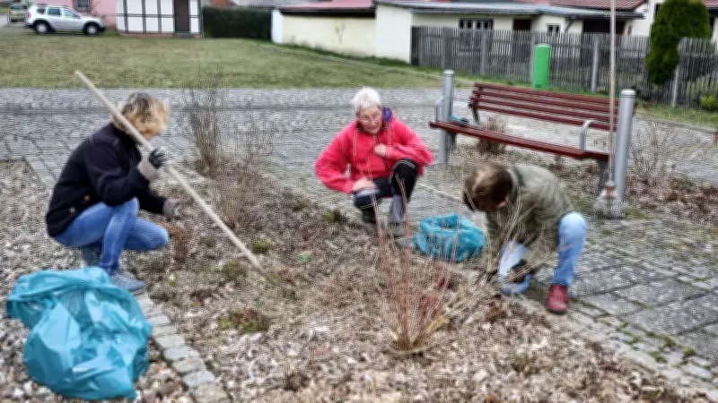 Frühjahrsputz 2026: Dorfgemeinschaft Obersdorf und Sangerhausen laden zu Mitmach-Aktionen ein
