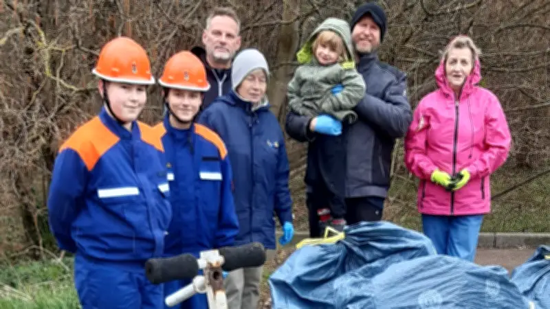Frühjahrsputz in Mansfeld: Überraschende Funde bei der Müllsammelaktion