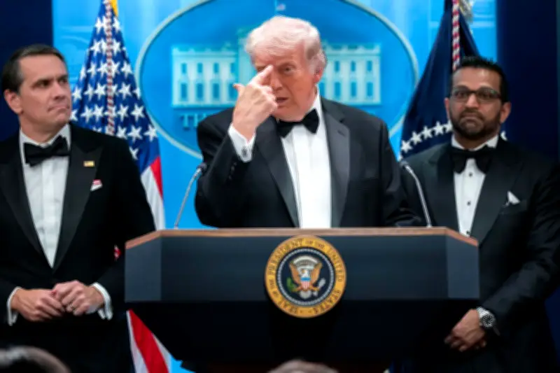 Gala-Dinner in Washington: Schüsse, Smoking und stibitzte Flaschen