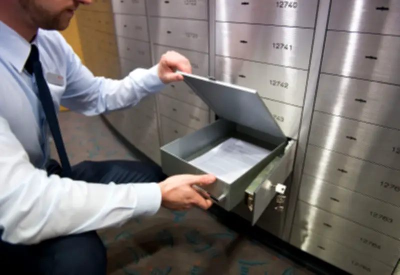 Geheimnisse im Bankschließfach: Wer Zugriff hat und was gemeldet wird