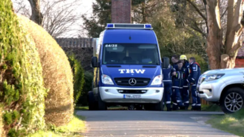 Geheimnisvoller Polizeieinsatz in Niedersachsen: Leichenteile auf Privatgrundstück gefunden?