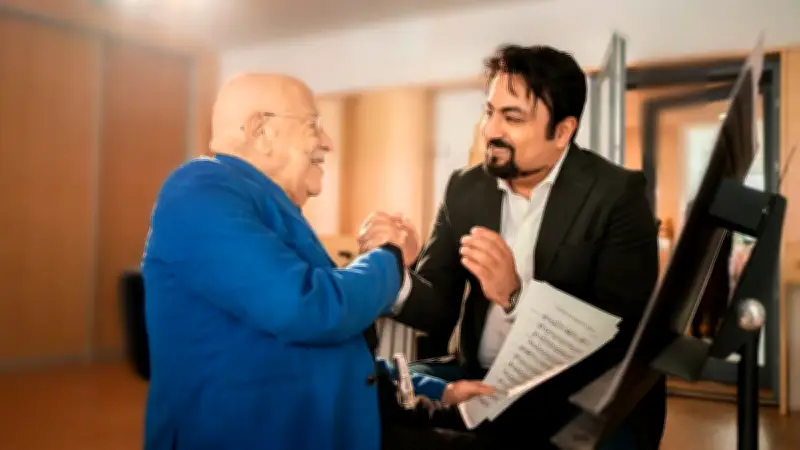 Giora Feidman spielt in Templin für Völkerverständigung mit Klarinette