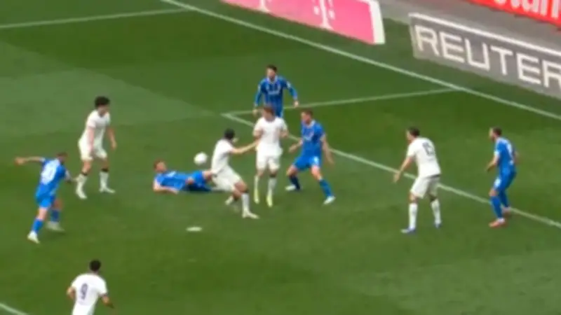 Gladbach gegen Heidenheim: Szenen erinnern an Kreisliga-Fußball