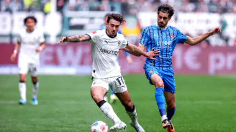 Gladbachs Jens Castrop: Selbstkritik nach Remis gegen Heidenheim trotz starker Offensivleistung