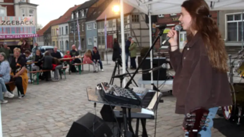 Gnoien setzt auf Nachwuchstalente: Musik-Festival belebt traditionellen Markttag
