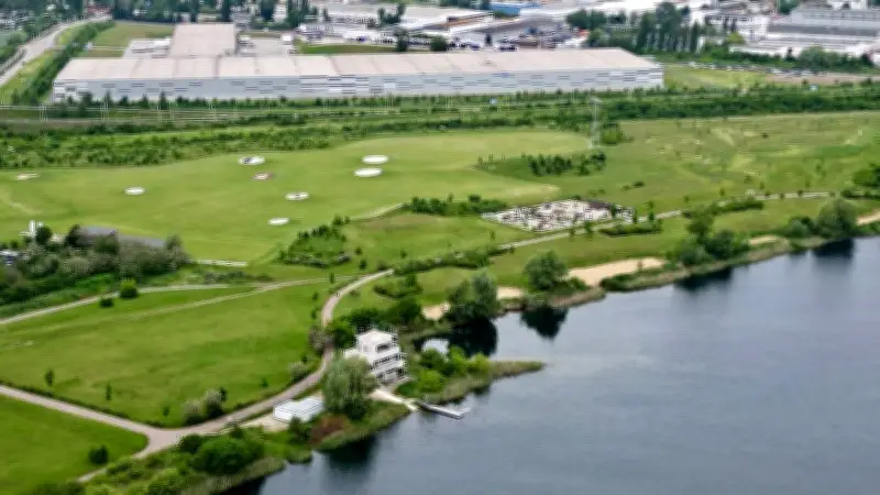 Golfpark-Konflikt in Halle: Logistiker Finsterwalder droht mit Klage gegen Ferienhaus-Pläne