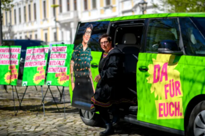 Grüne setzen im Landtagswahlkampf auf farbenfrohe Plakate mit klaren Botschaften