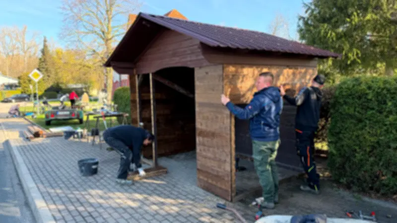 Großreinemachen für das Stadtjubiläum: Teuchern putzt sich für 1.050-Jahr-Feier heraus