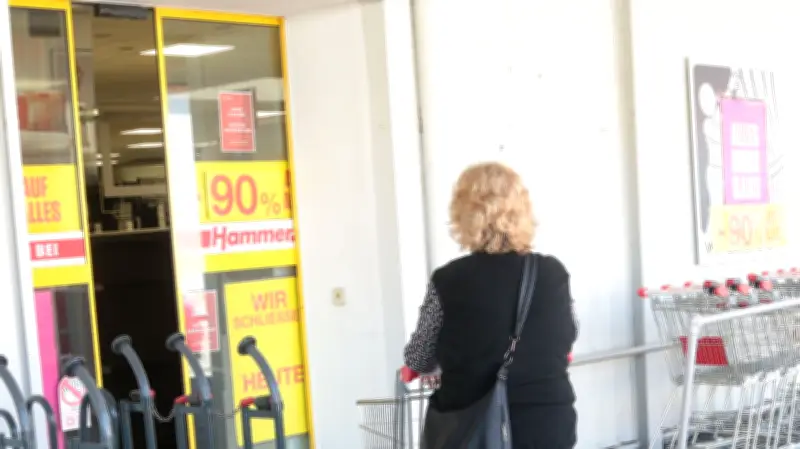 Hammer in Sangerhausen schließt: 90 Prozent Rabatt zum Abschied