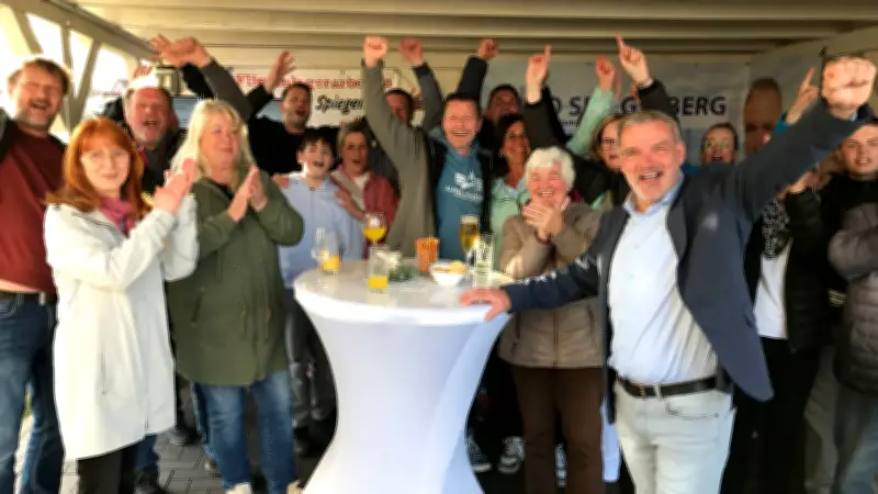 Handwerker Tino Spiegelberg gewinnt Bürgermeisterwahl in Ueckermünde