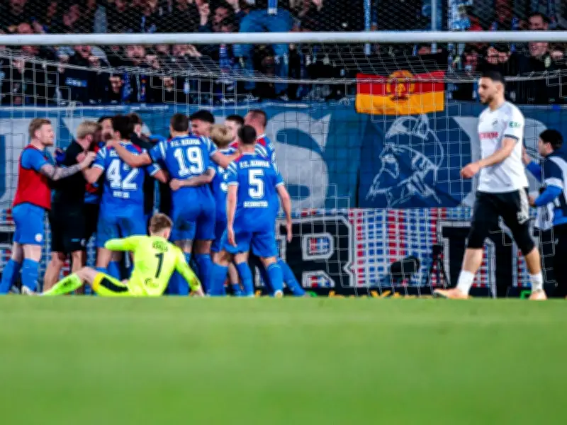 Hansa Rostock gewinnt Verfolgerduell in Verl und hält Aufstiegshoffnung am Leben