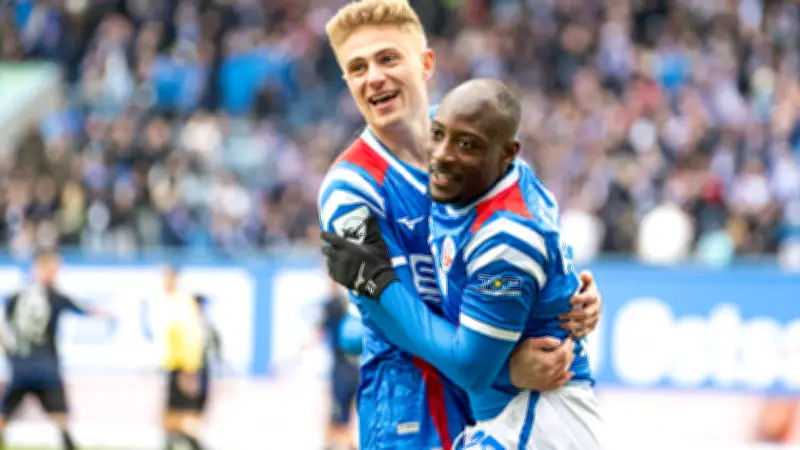 Hansa Rostock vor Topspiel in Verl: Setzt Chris Kinsombi den entscheidenden Knall?