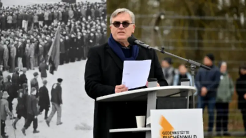 Hape Kerkeling in Buchenwald: Bewegende Rede über Großvaters Leid und Mahnung zur Erinnerung