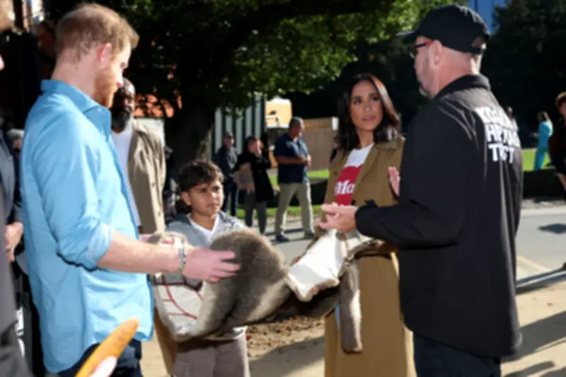 Harry und Meghan: Bescheidener Auftritt bei Aborigine-Kulturspaziergang in Melbourne