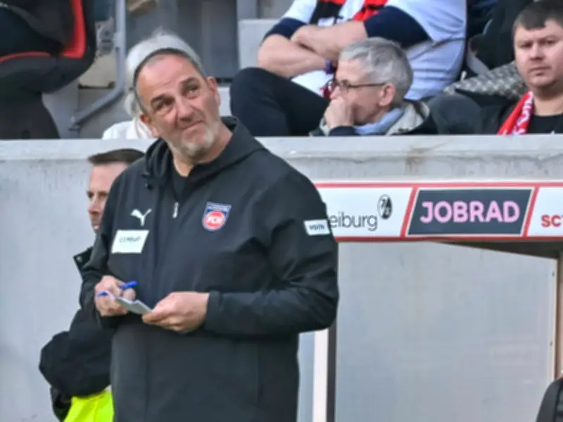 Heidenheims Hoffnung schwindet: Trainer Schmidt will nicht mehr rechnen