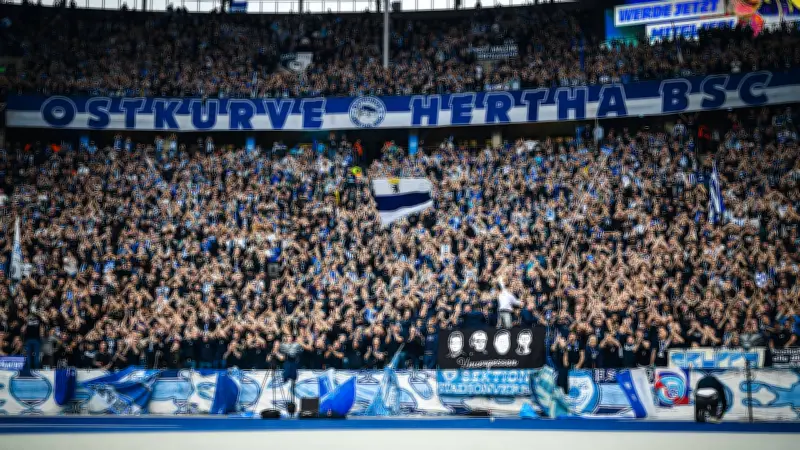 Hertha BSC: Ostkurve-Fahne verschwindet nach Diebstahl durch Dynamo-Ultras