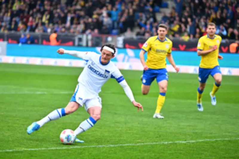 Hertha BSC verspielt letzte Aufstiegschance mit 1:1 in Braunschweig