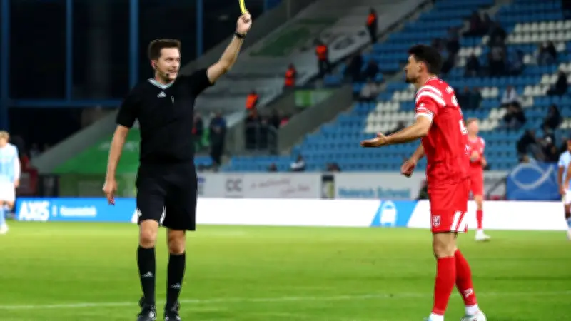 HFC-Kapitän Niklas Landgraf: 15 Gelbe Karten und die Frage nach dem Liga-Image