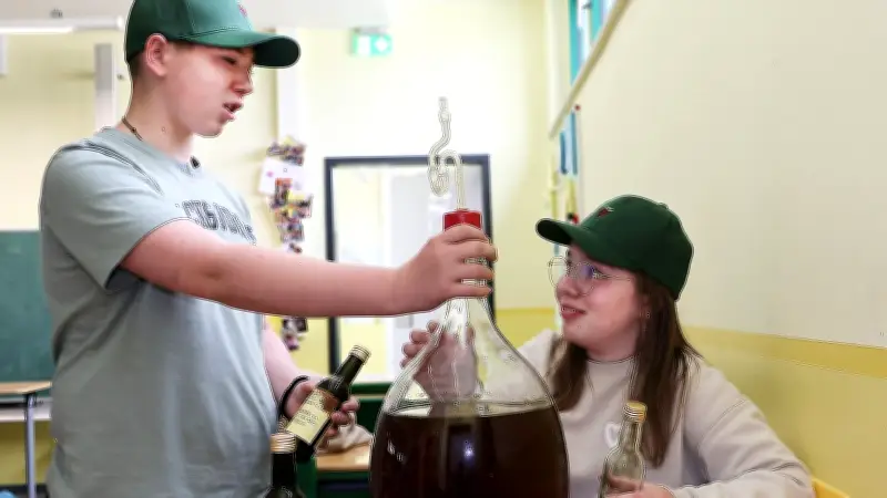 Hohnstedter Schüler keltern eigenen Wein – Projekt begeistert