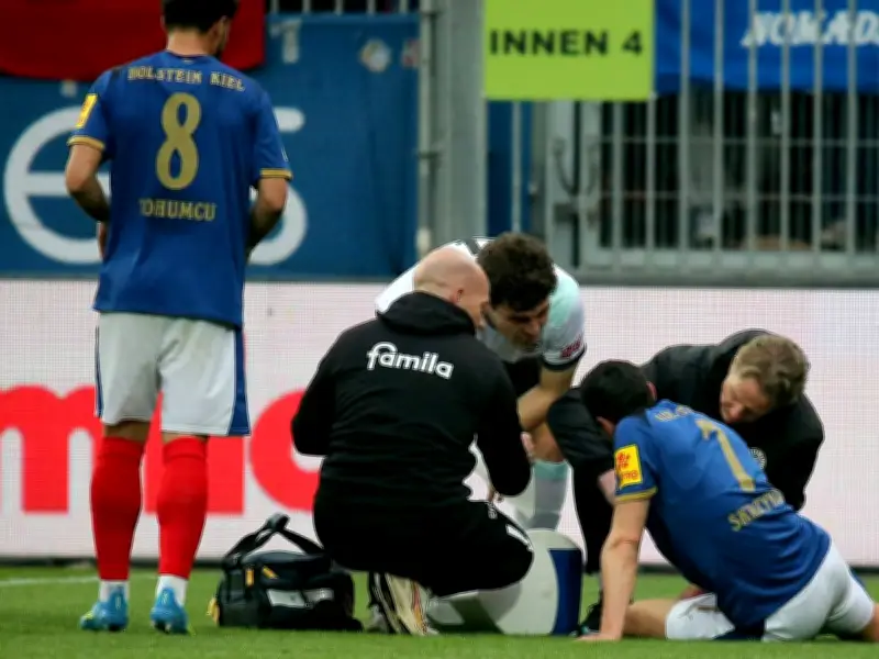Holstein Kiel verliert Kapitän Skrzybski durch Verletzung im Abstiegskampf