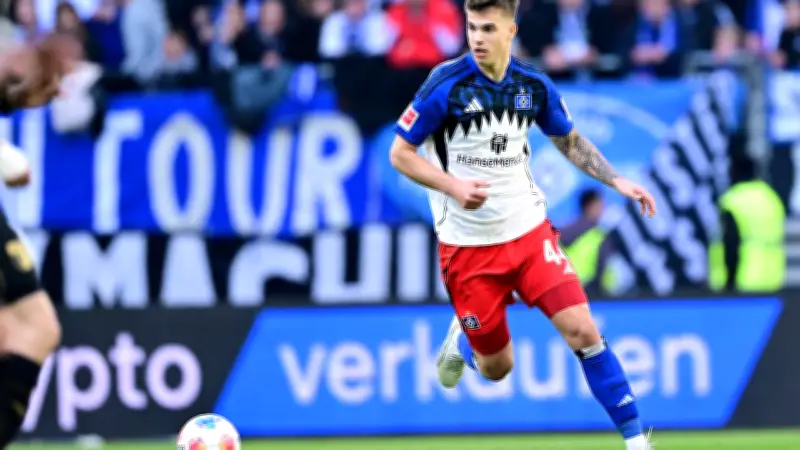 HSV bangt um Vuskovic: Knieverletzung gefährdet Einsatz im Nordderby gegen Bremen