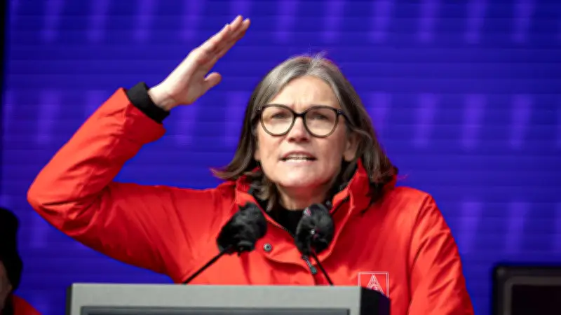 IG Metall-Chefin Benner droht mit Protesten bei Rentenkürzungen: „Dann brennt die Hütte“