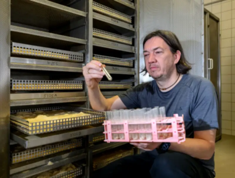 In Eberswalde züchten Experten Holzschädlinge für weltweite Tests