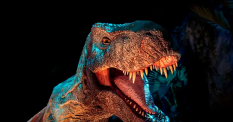 Jurassic World Experience in München: Dino-Safari mit Animatronics in der Kleinen Olympiahalle