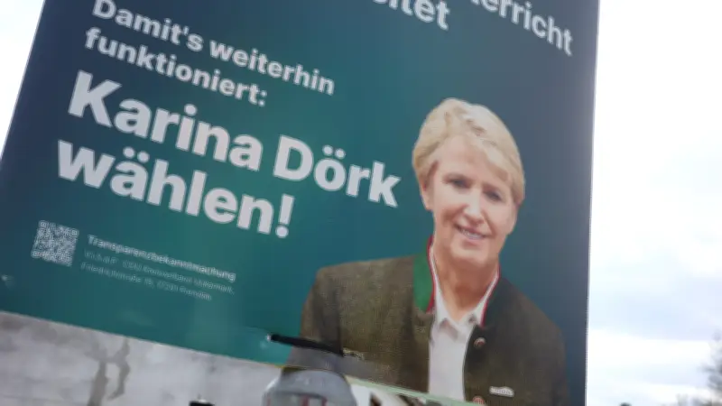 Karina Dörk (CDU) verteidigt Landratsamt in der Uckermark gegen AfD-Herausforderer