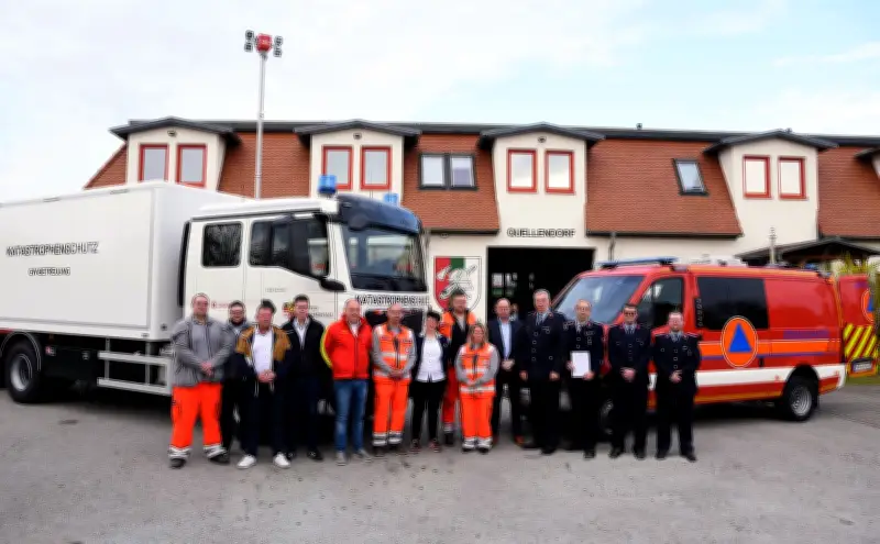 Katastrophenschutz in Anhalt-Bitterfeld: Zwei neue Spezialfahrzeuge für 700.000 Euro