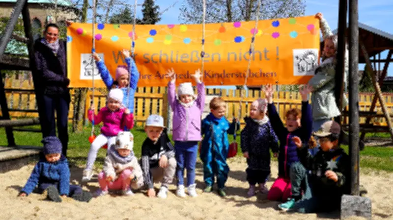 Kita-Rettung in Arnstedt: Eltern kämpfen gegen drohende Schließung