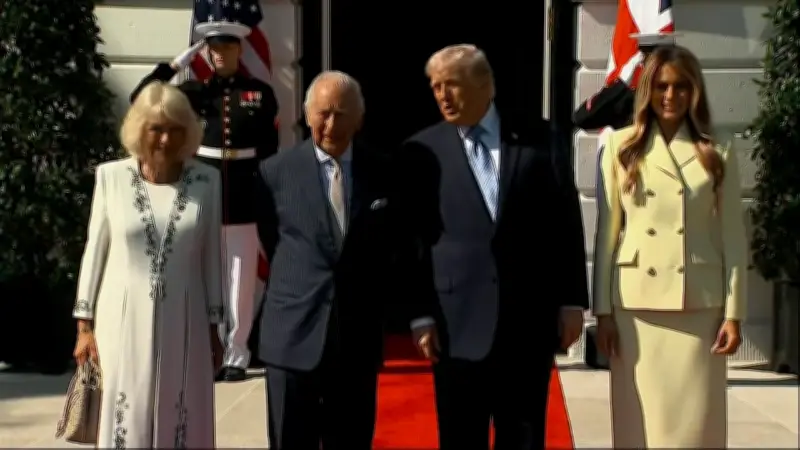 König Charles trifft Trump im Weißen Haus nach Attentat