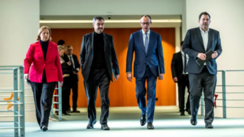 Koalitionsspitzen präsentieren Ergebnisse nach Krisen-Wochenende zu Energiepreisen