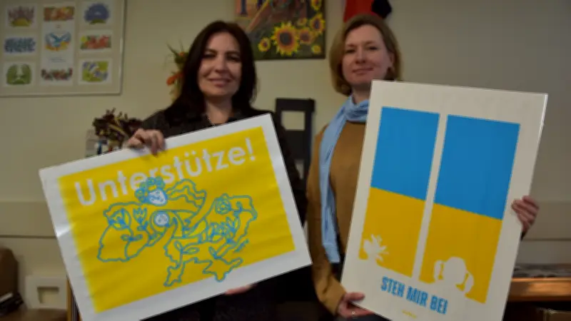 Krieg in der Ukraine: Frauen in Rostock kämpfen gegen Verzweiflung