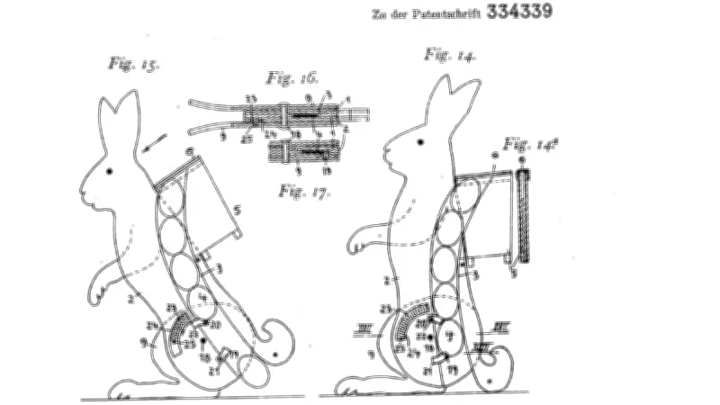 Kuriose Oster-Patente: Deutsche Erfinder und ihre eierlegenden Hasen