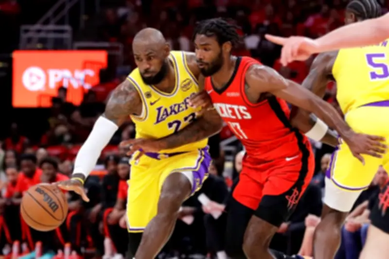 LeBron James führt Lakers in NBA-Playoffs zum dritten Sieg gegen Rockets